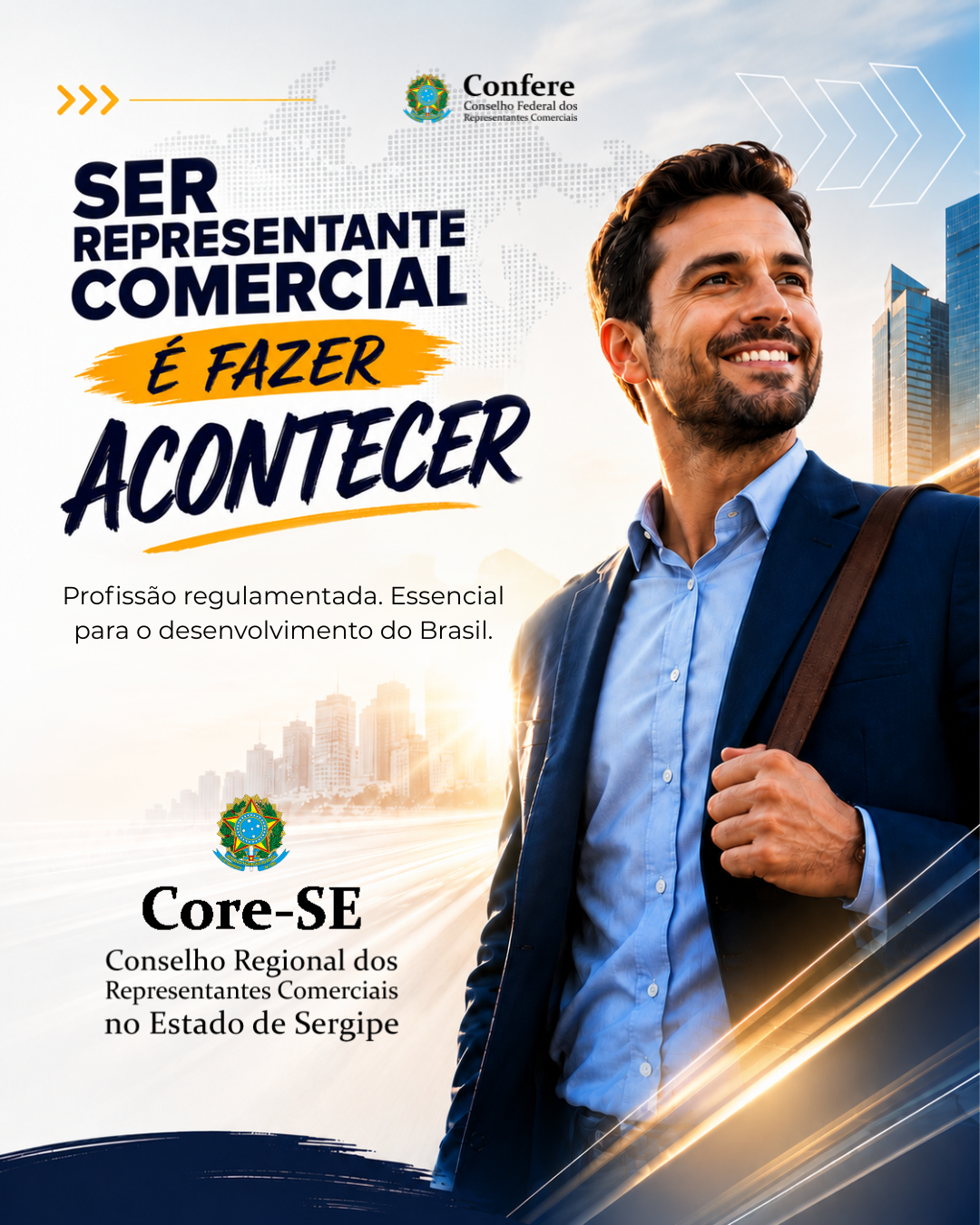Ser representante comercial é fazer acontecer