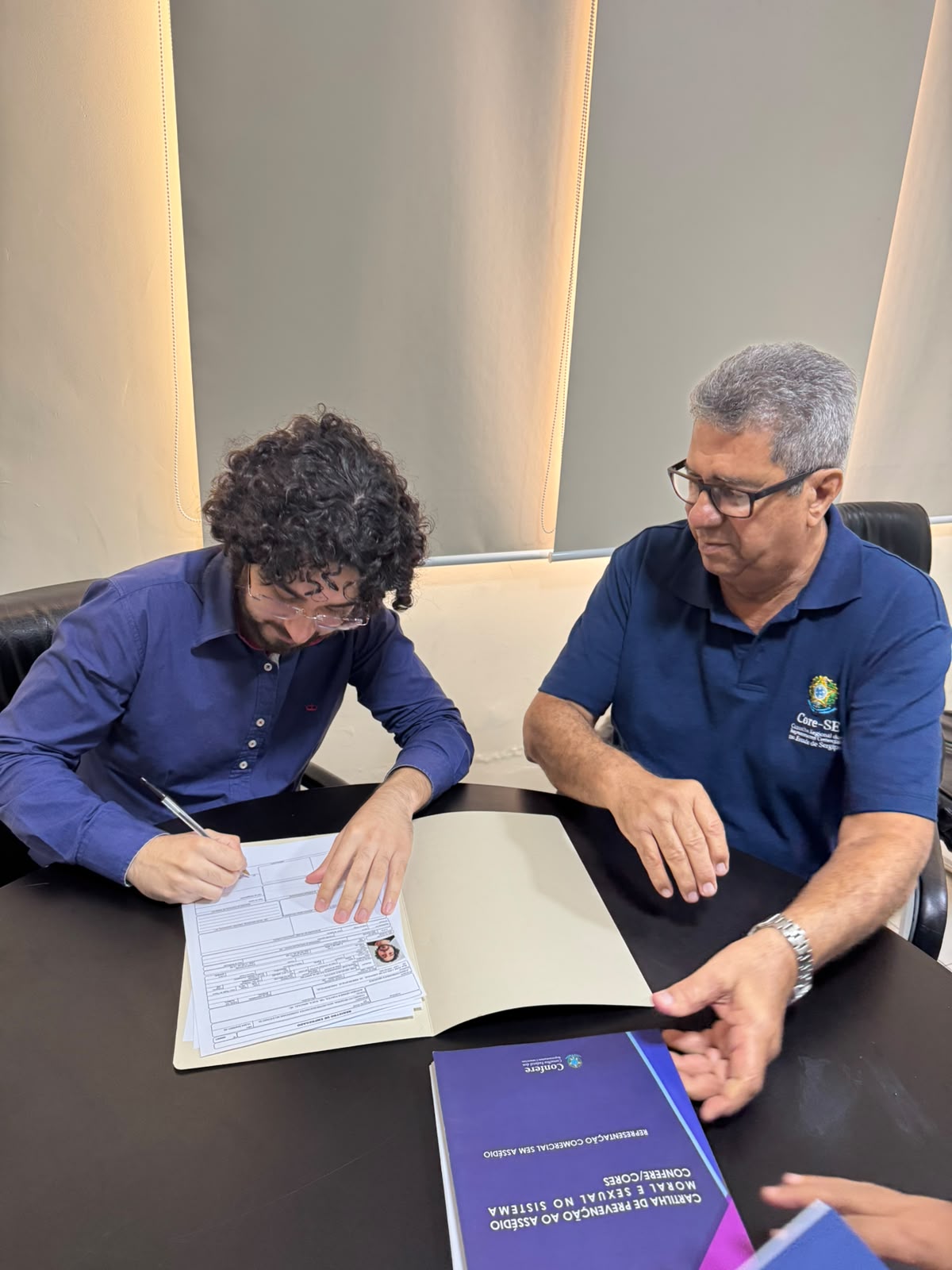 Core-SE empossa novo fiscal